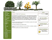 Tablet Screenshot of piante-finte.com